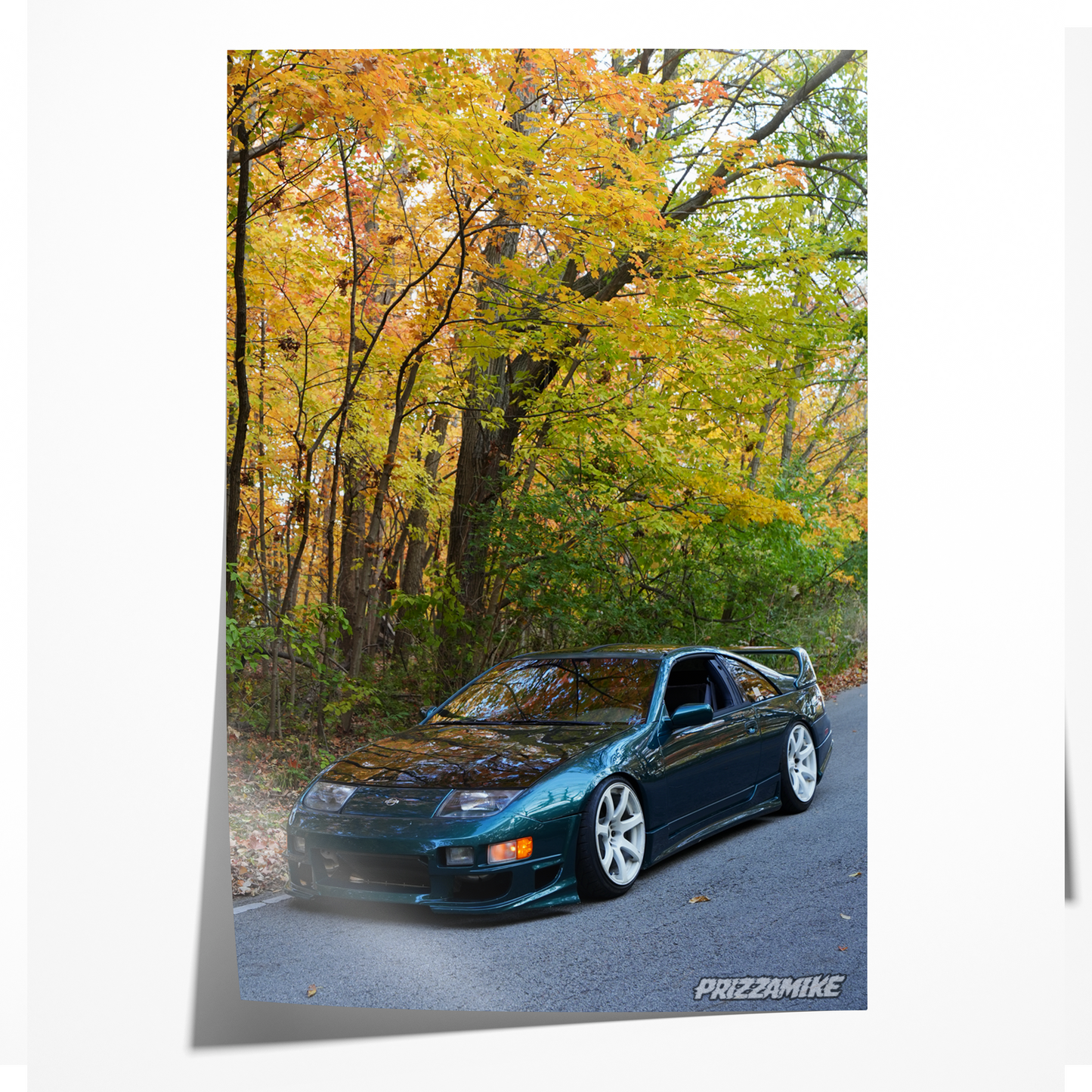 240zx Fall Poster