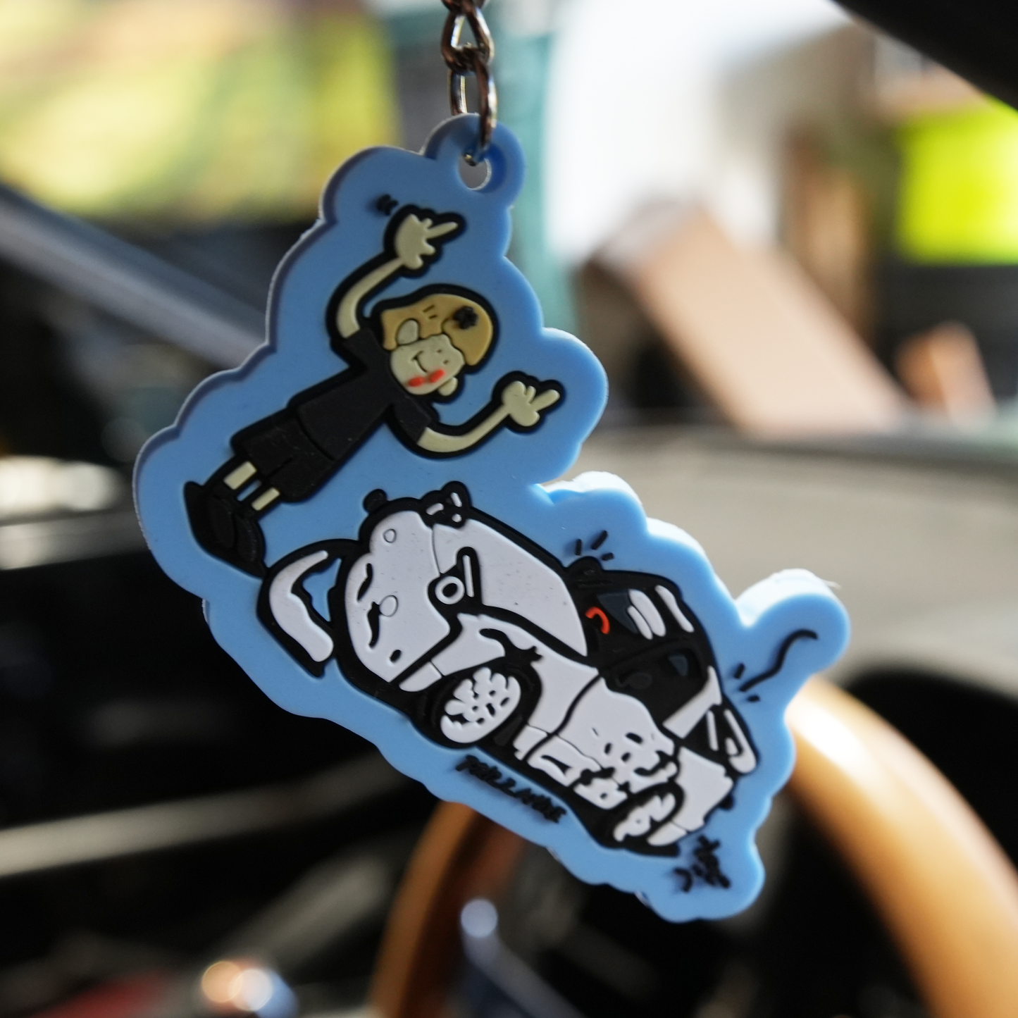 T-BONED Keychain