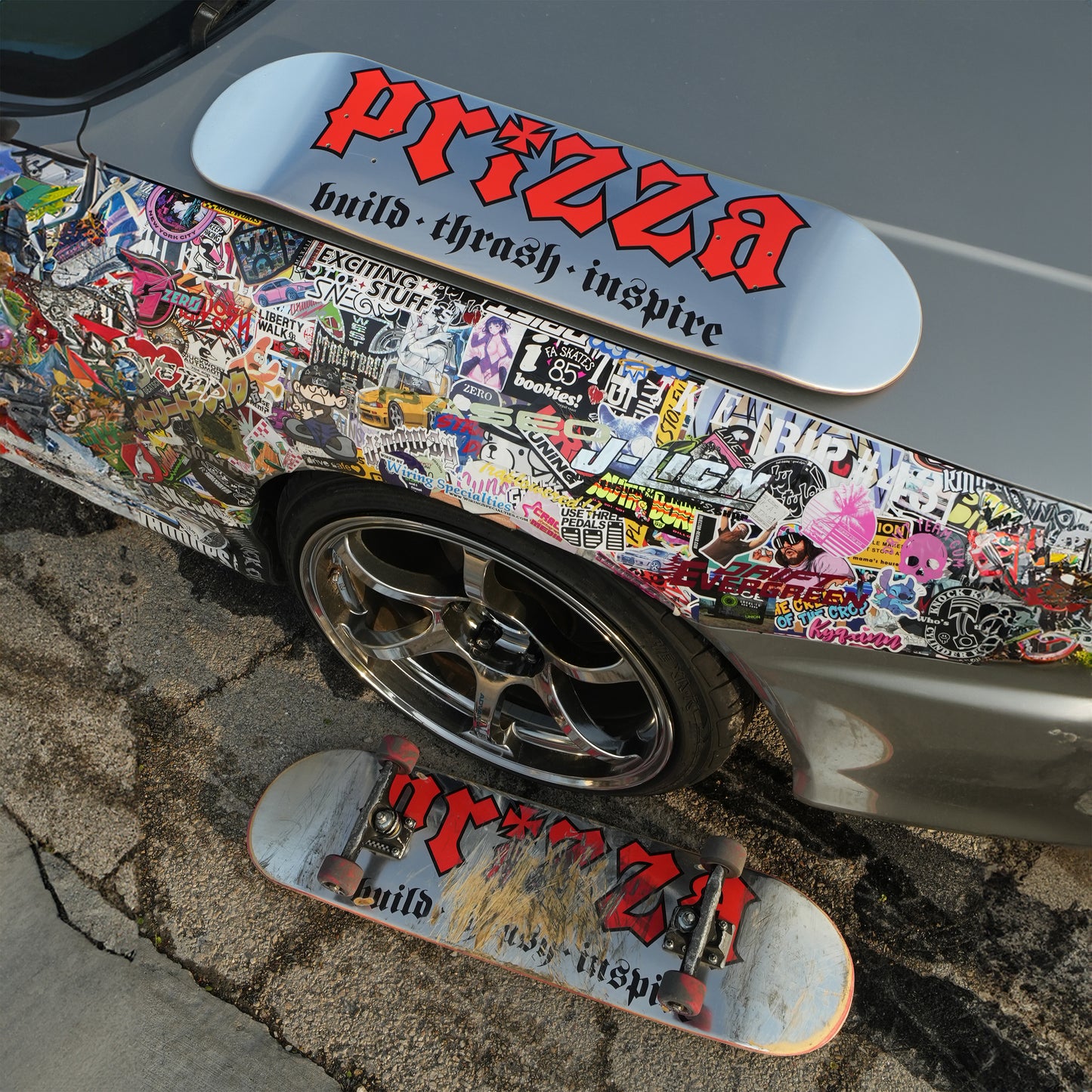 PRIZZA Chrome Deck