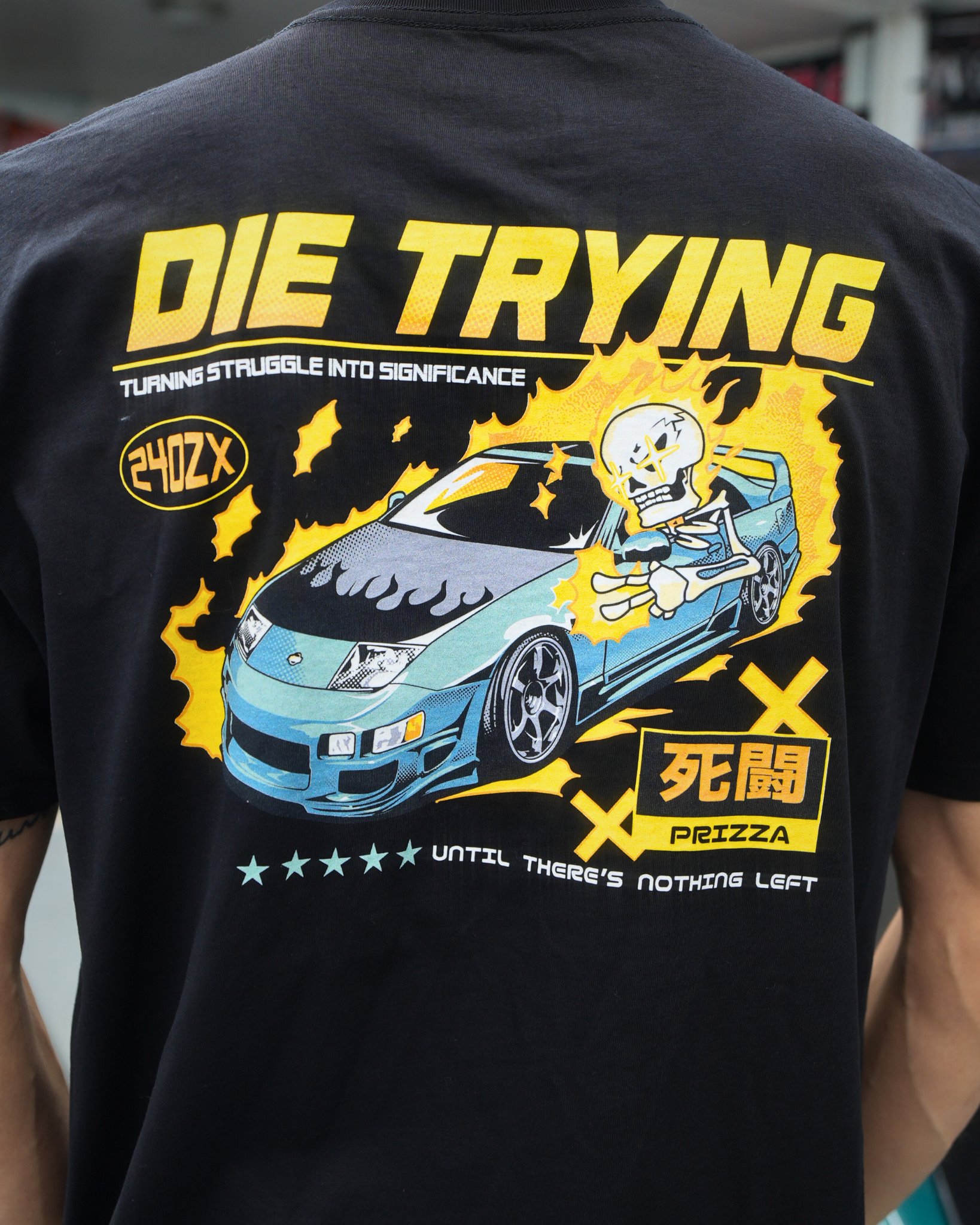 DIE TRYING - Tee – PrizzaMike