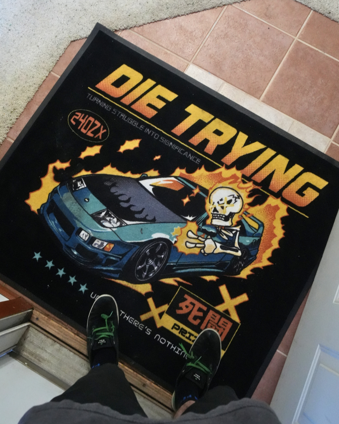 Die Trying Rug