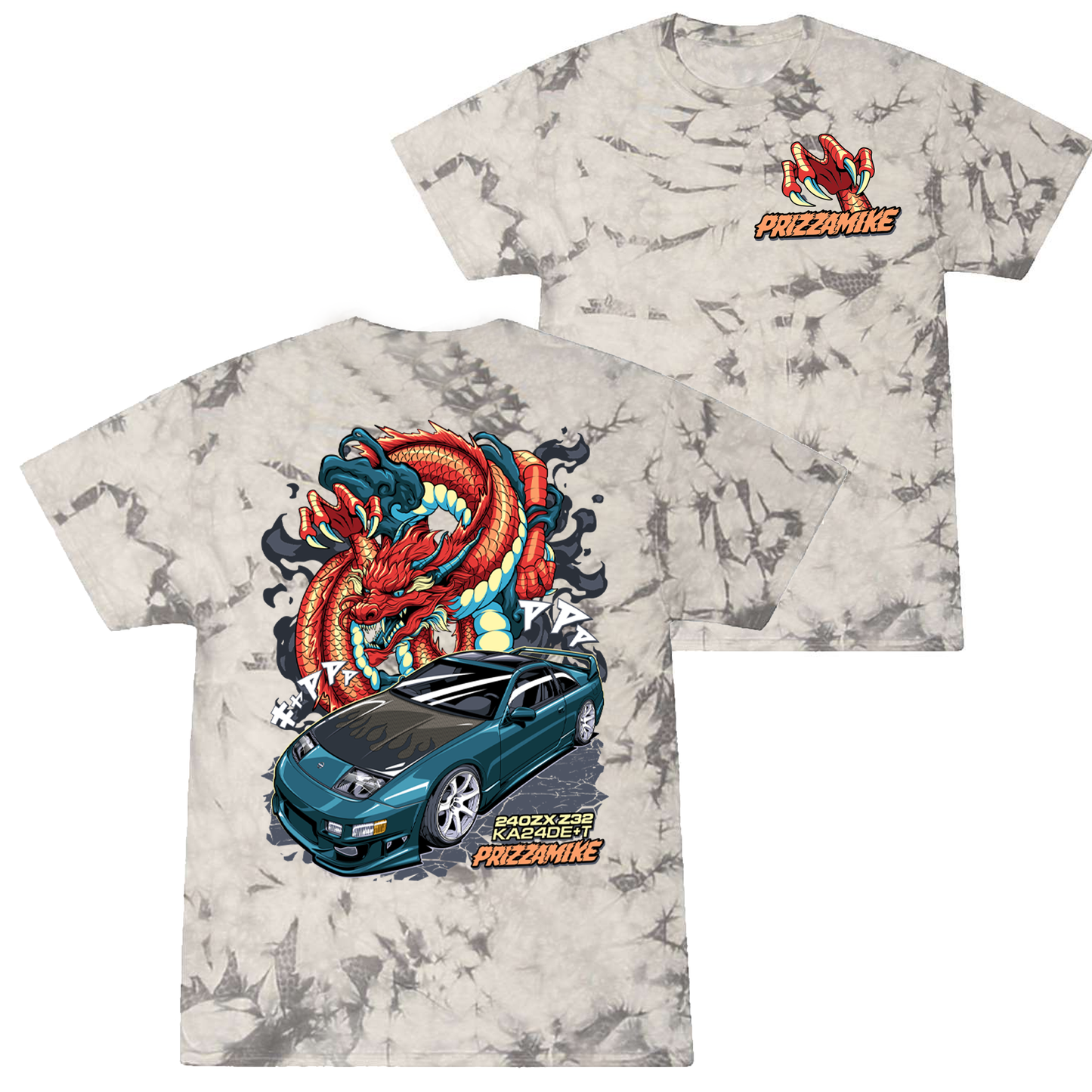 240zx Dragon Swirl Tee