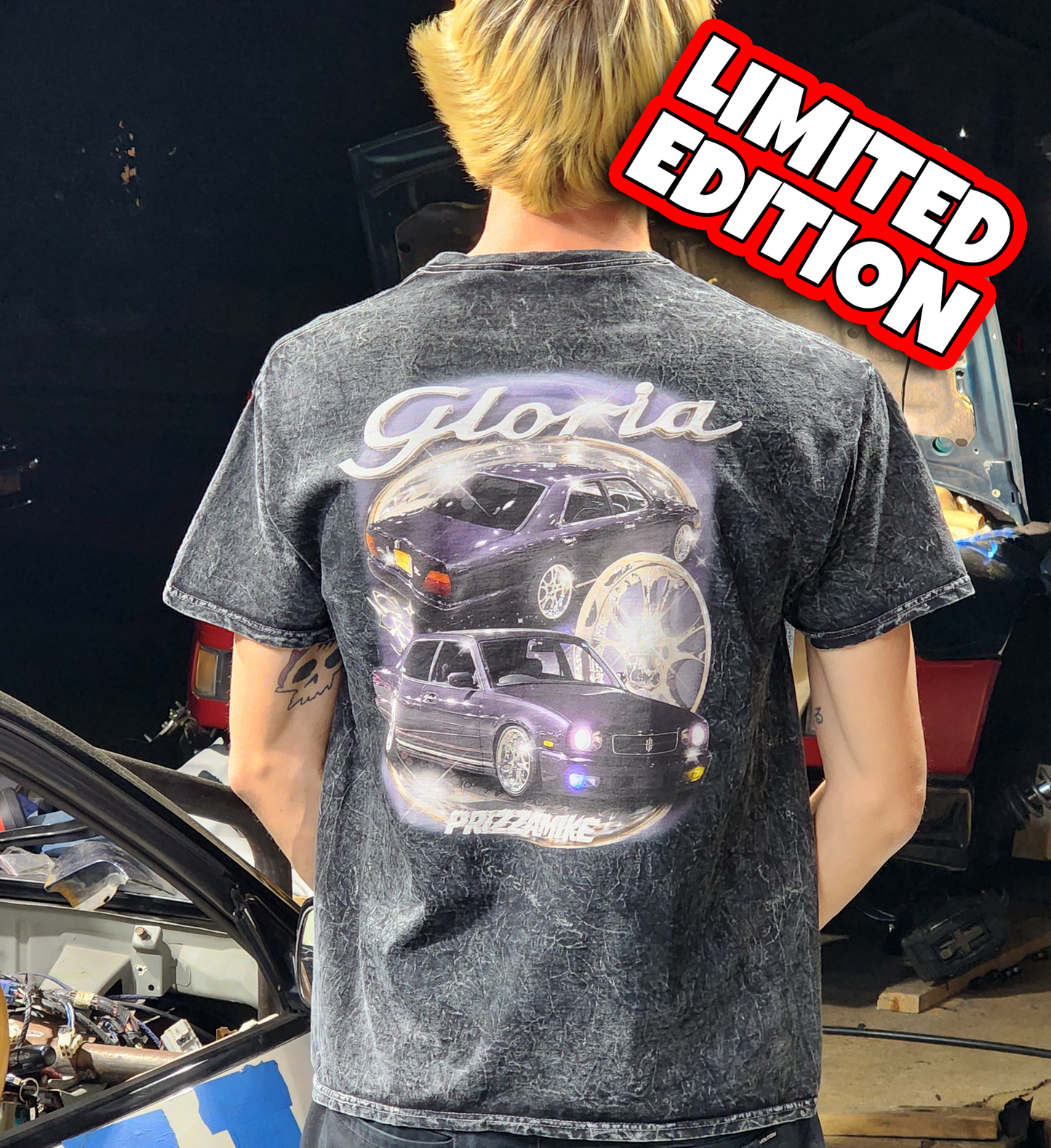 Gloria Blang Mineral Black Tee