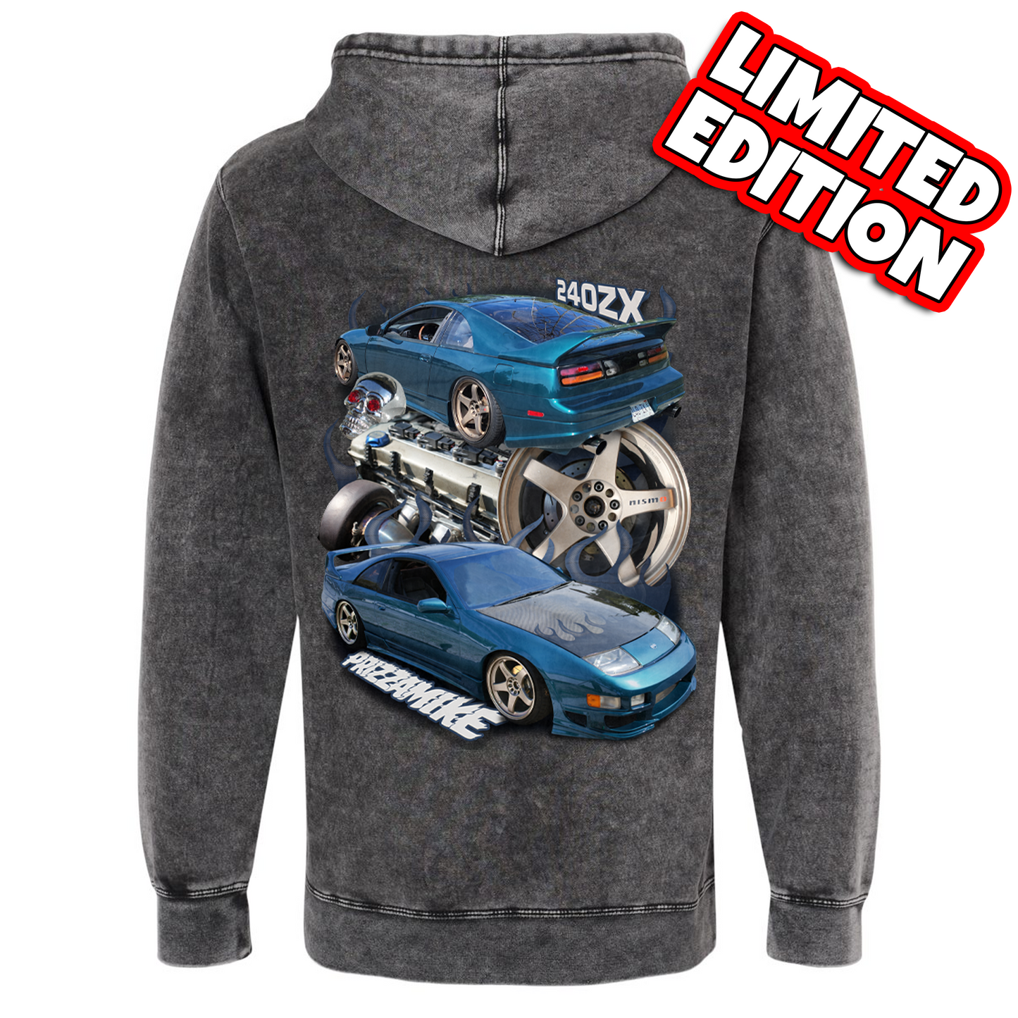 240zx Blang Distressed Hoodie