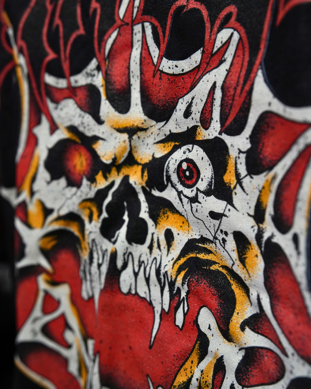 Webbed Skull Tee (LIMITED)