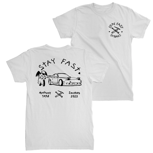StayFastSmokes - Tee Black/White