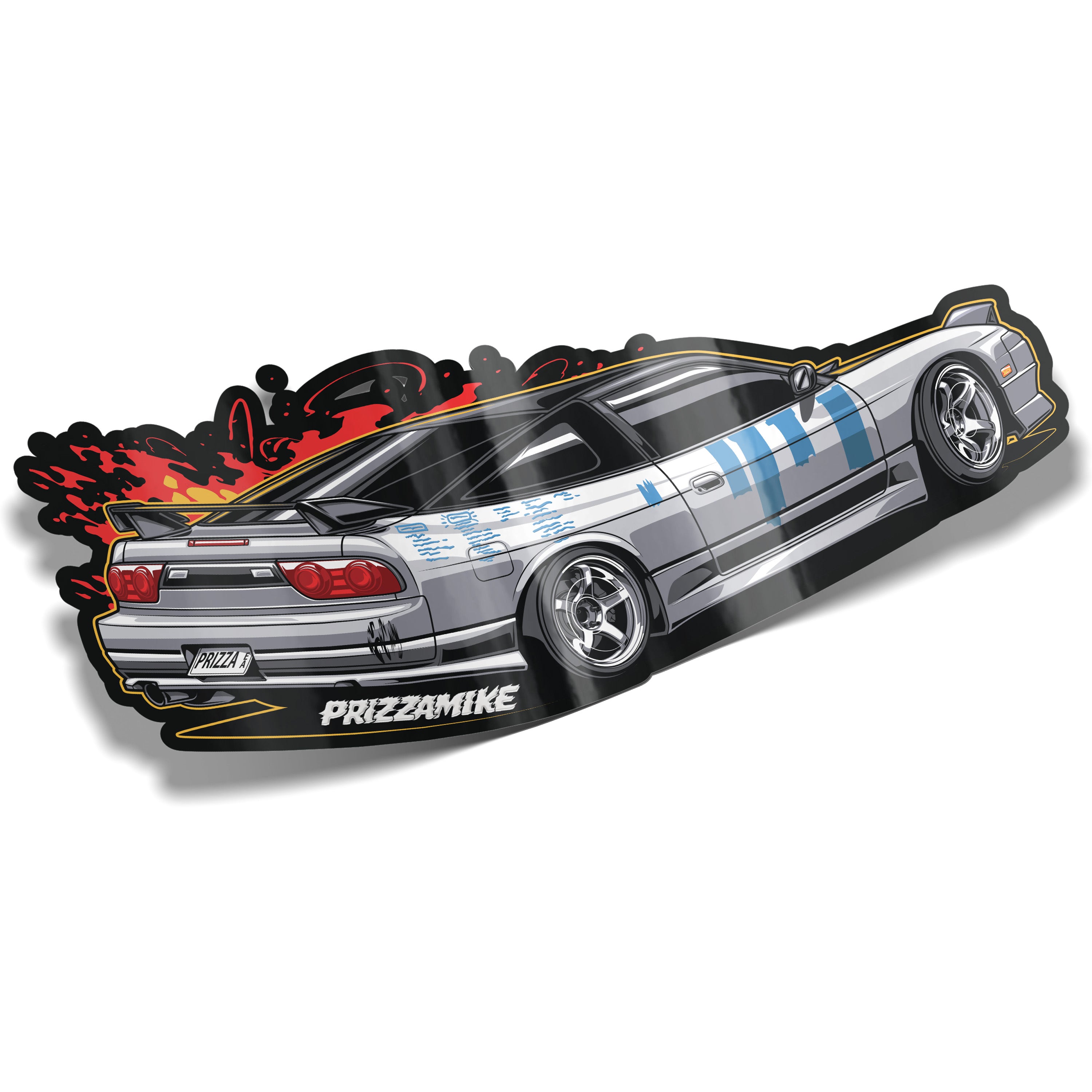 240 Sticker 240sx to-do list sticker – PrizzaMike