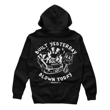 Built / Blown Black Hoodie