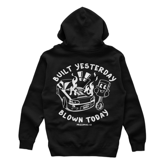 Built / Blown Black Hoodie