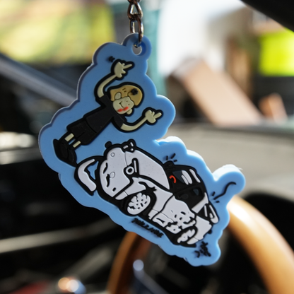 T-BONED Keychain