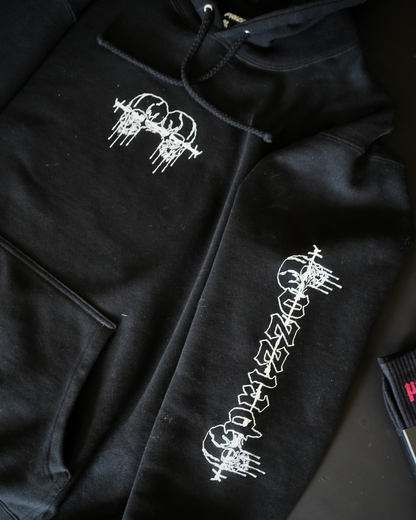 Barbed Skull Hoodie