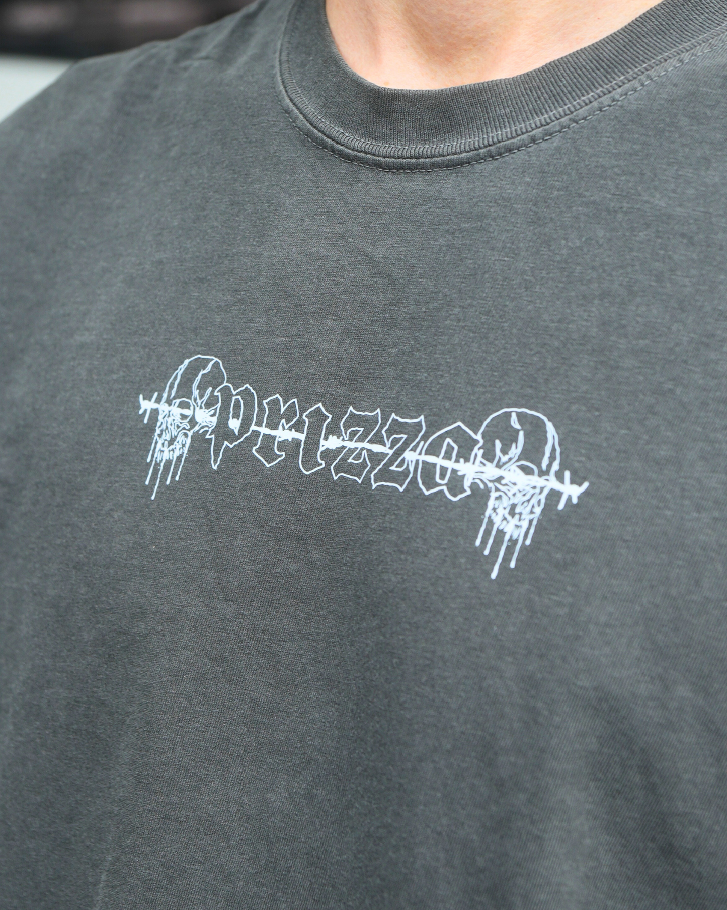 Barbed Skull Tee - LIMITED