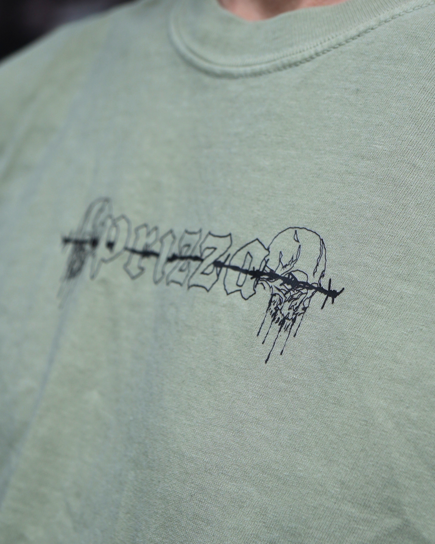 Barbed Skull Tee - LIMITED