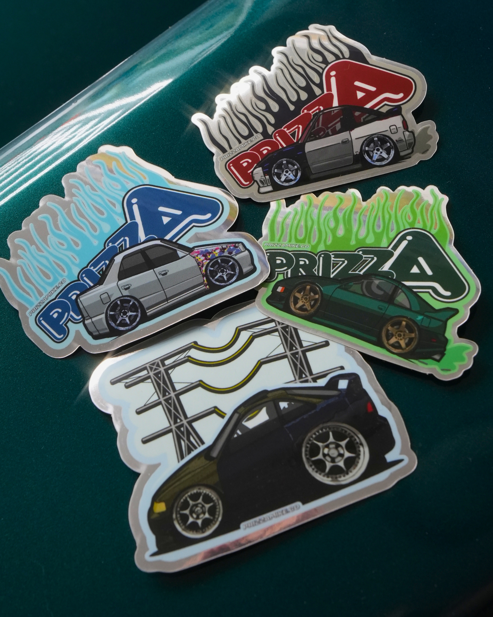Fan Faves Sticker Pack – PrizzaMike