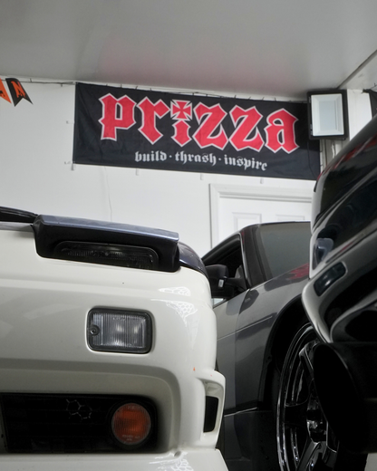 Prizza build-thrash-inspire Nobori Flag