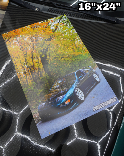240zx Fall Poster