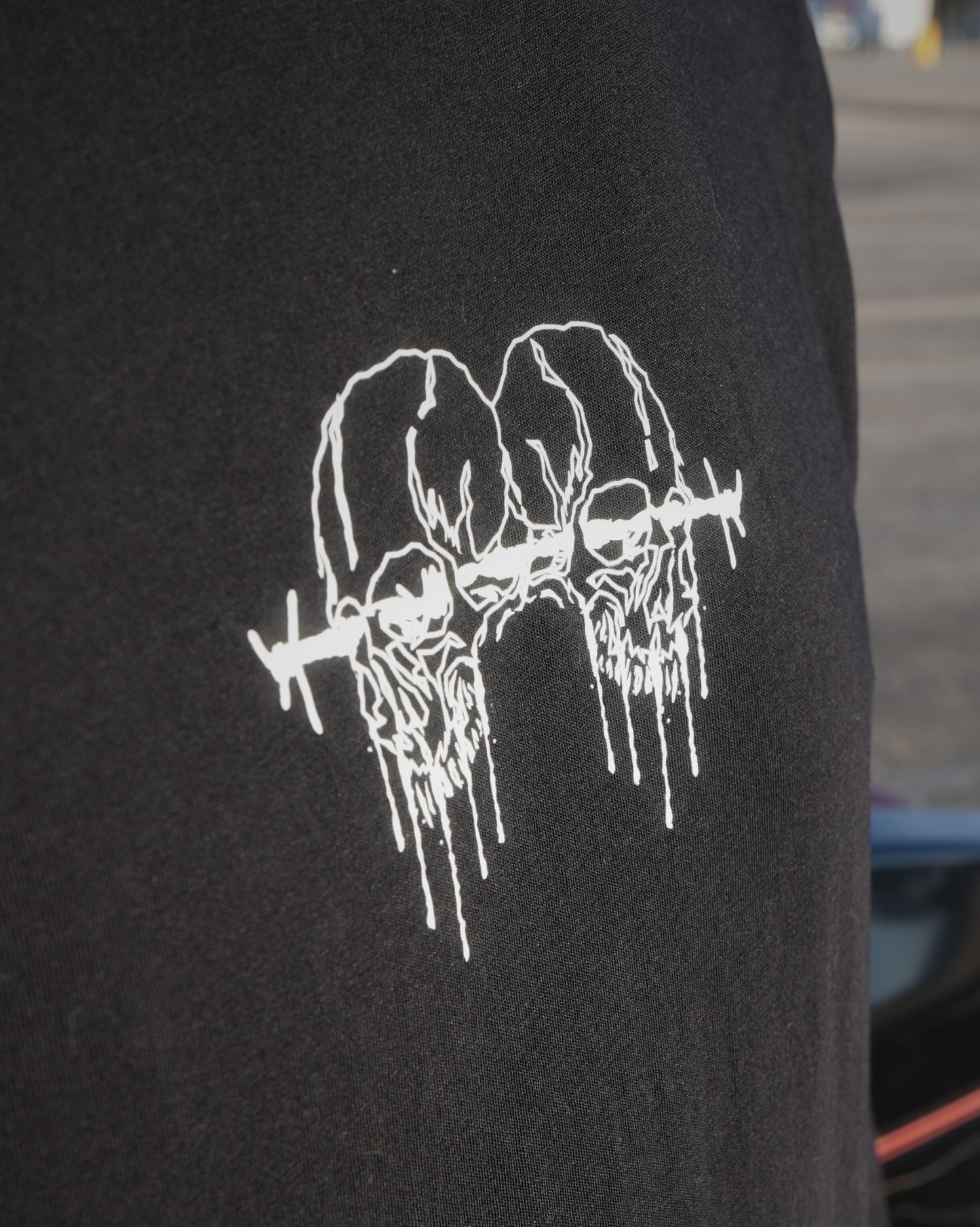 Barbed Skull Long Sleeve