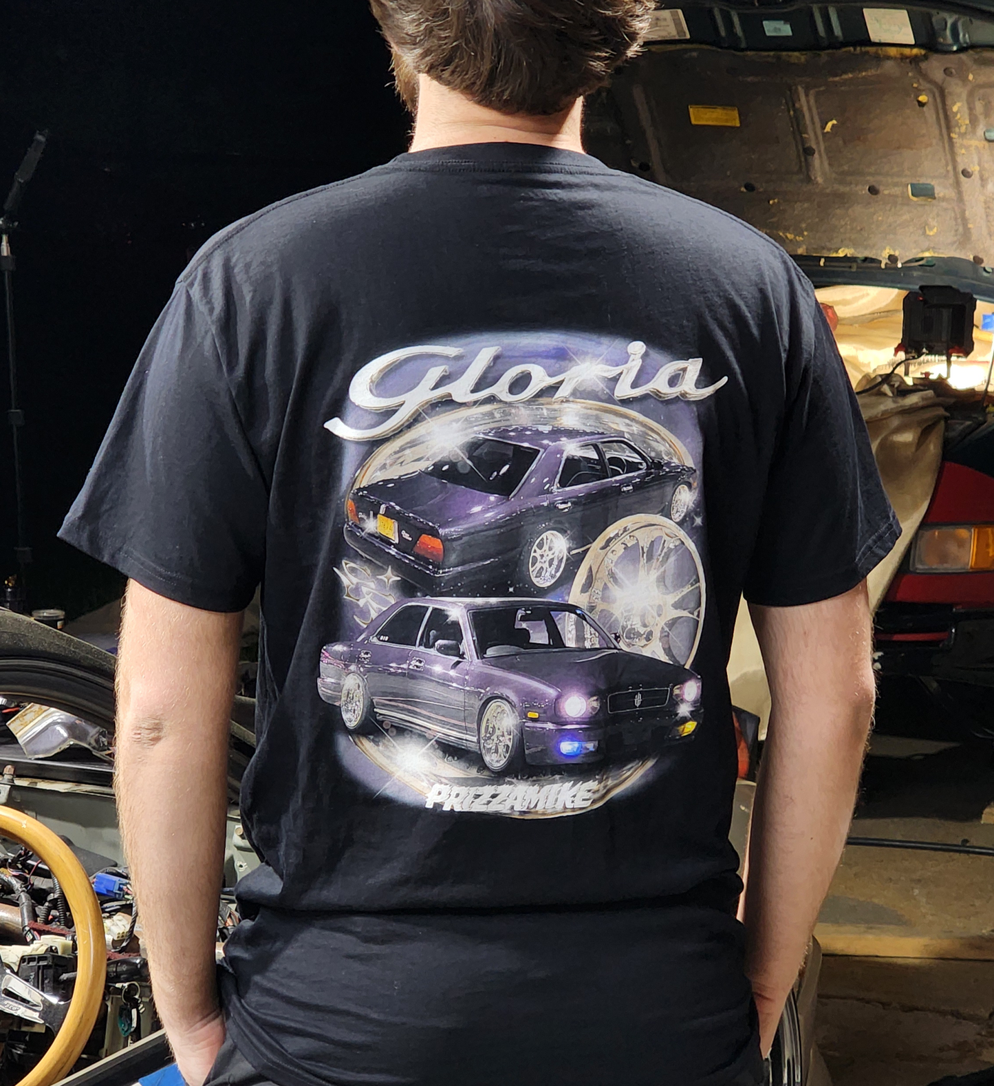 GLORIA Black Tee