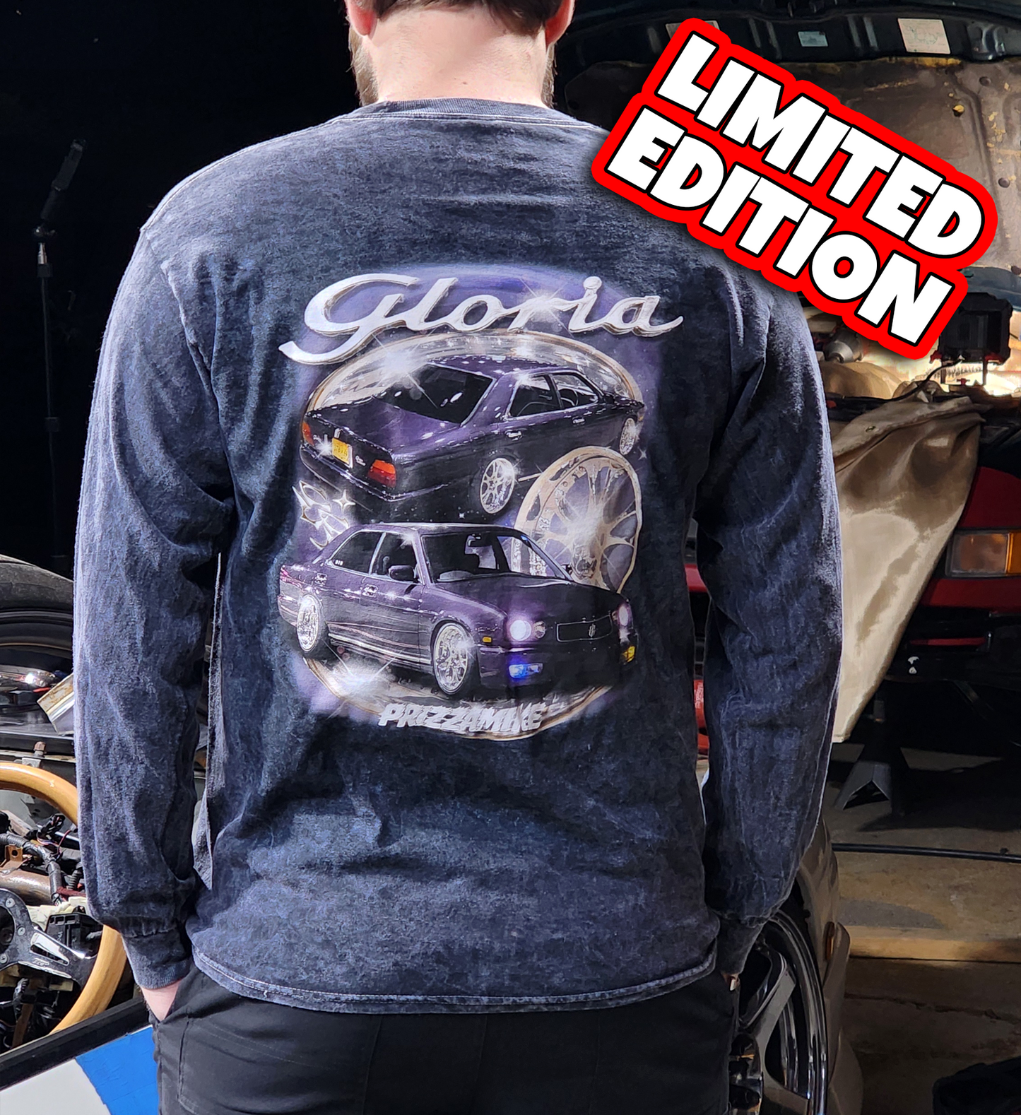 GLORIA Mineral Black Long Sleeve