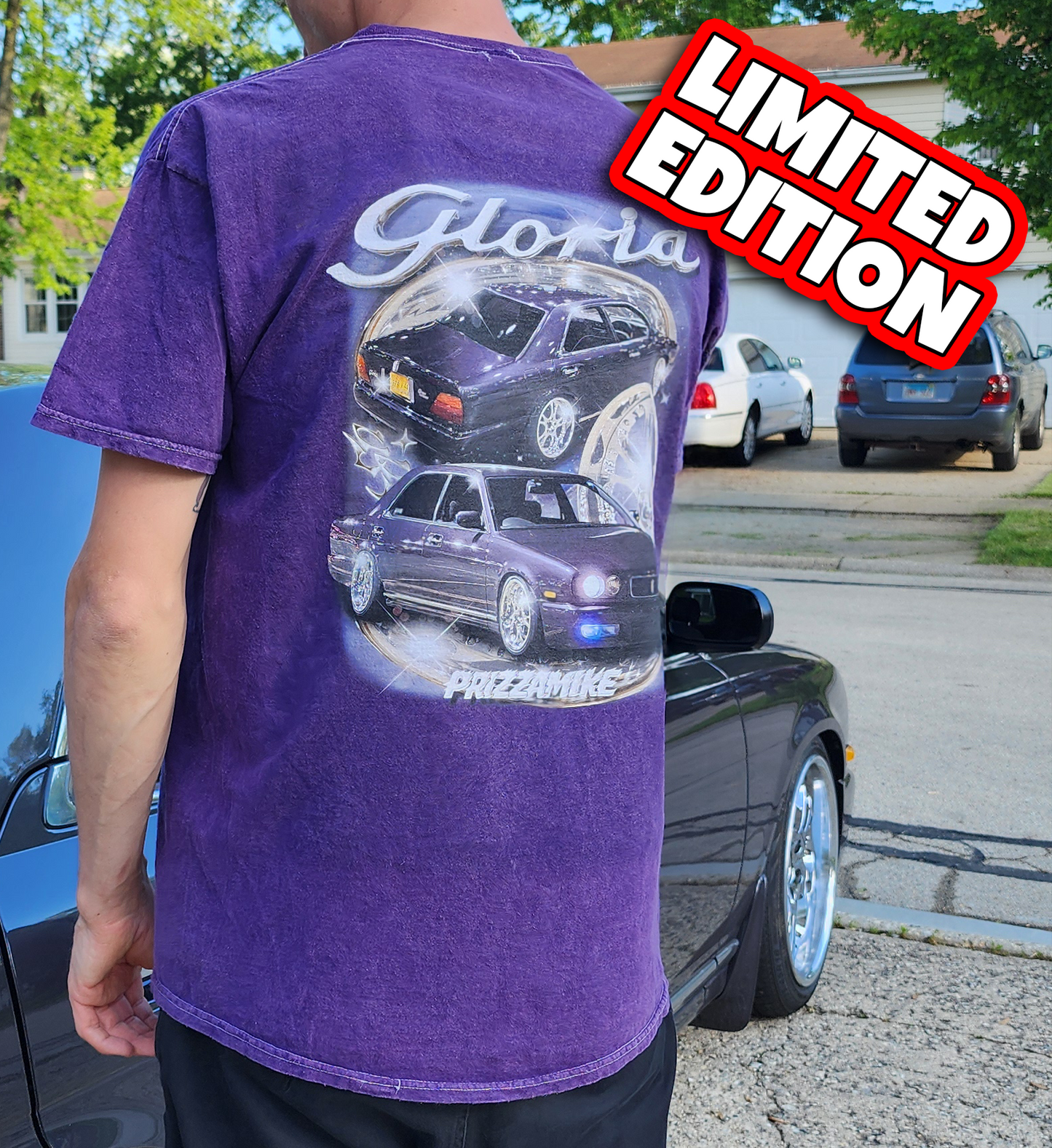 GLORIA Mineral Purple Tee