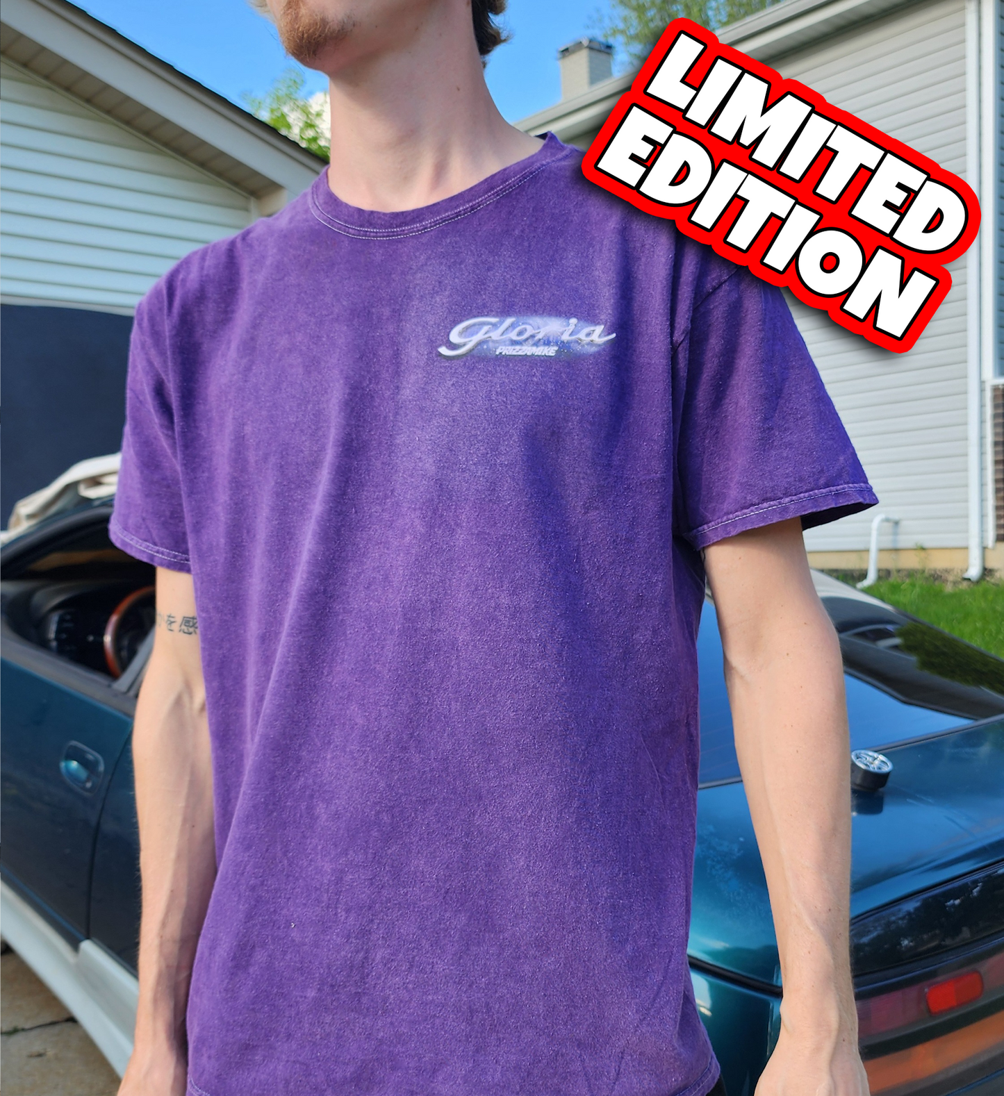 GLORIA Mineral Purple Tee