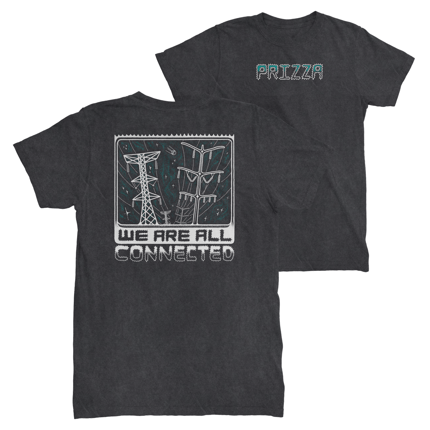 We are all connected - DISTRESSED Tee