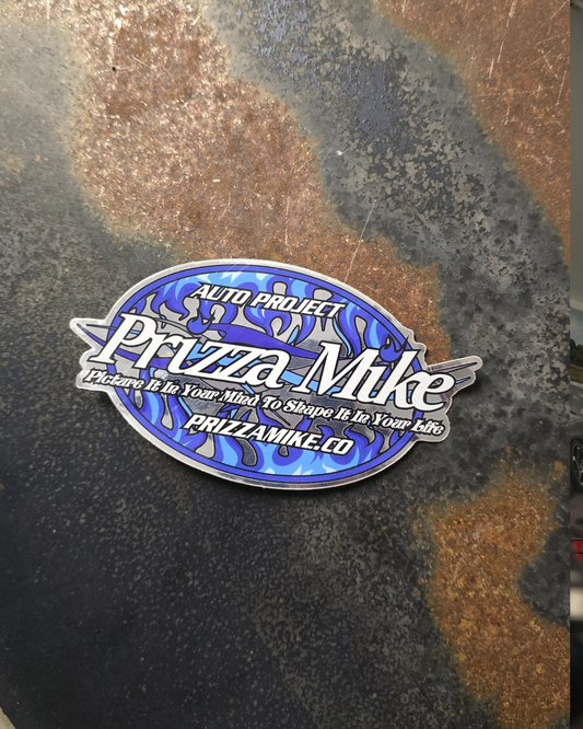 Auto Project - Chrome Sticker