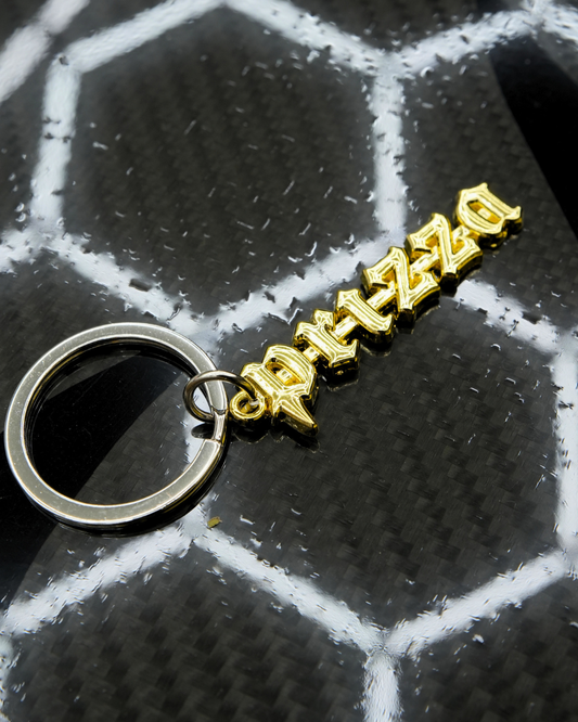 Gold PRIZZA Keychain (LIMITED)