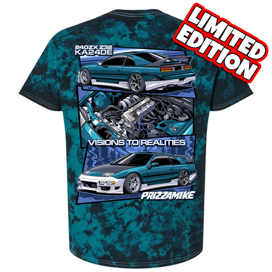 VISIONS TO REALITIES 300zx Teal Tee